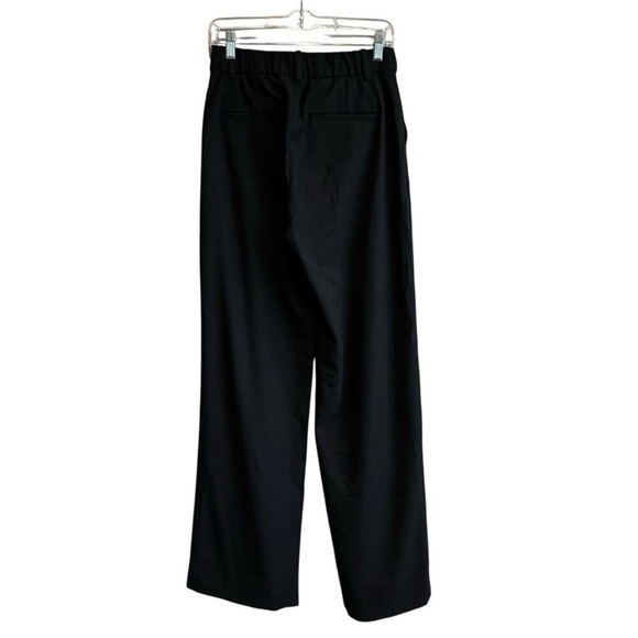 NWT! GAP Black 365 High Rise Brushed Twill Trousers - Size 6 Tall 🔹 - Picture 4 of 6